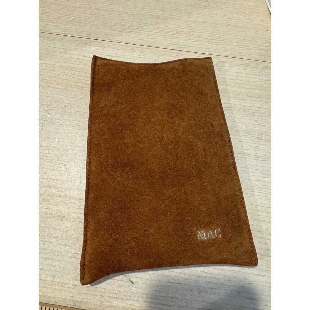 Lands End Home Brown Leather/sherling lining 9